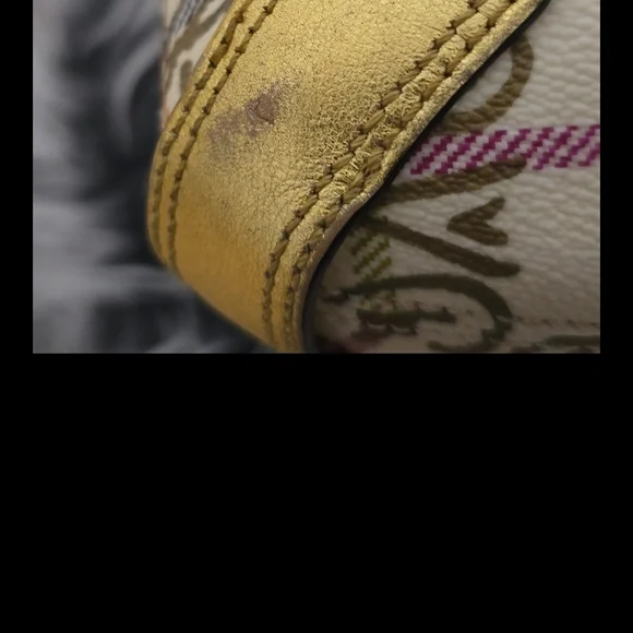 Coach Tattersall Graffiti Convertible Hobo Bag F13309 Cream Multicolor Shoulder - Picture 5 of 11